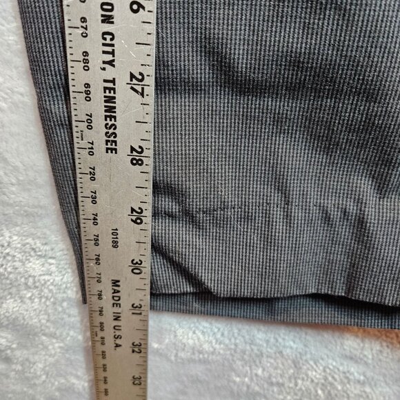 Banana Republic Tailored Slim Fit Mens Dress Pants 36x34 Gray Micro Houndstooth - Picture 7 of 15